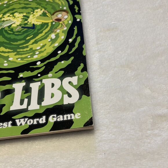 Rick and Morty Mad Libs Paperback By Conte, Kristin Never Used VERY GOOD Madlibs - Picture 3 of 5